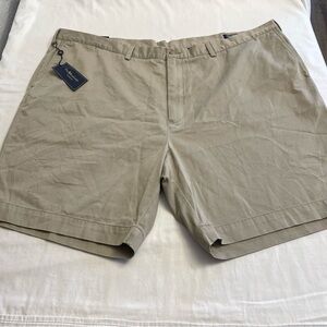 NWT Polo Ralph Lauren Big & Tall Chino Shorts Khaki Tan Pockets Men’s Size 52B